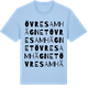 Blue Soul t-shirt med Övre Samhägnet ordlek t-shirt