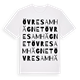 Övre Samhägnet ordlek t-shirt