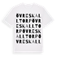 Övre Skalltorp ordlek t-shirt