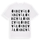 Öxnevål ordlek t-shirt