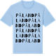 Blue Soul t-shirt med Påland ordlek t-shirt