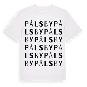 Pålsby ordlek t-shirt – ekologisk bomull t-shirt från PinShirt