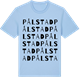 Blue Soul t-shirt med Pålstad ordlek t-shirt