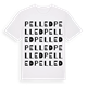 Pelled ordlek t-shirt