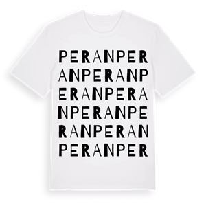 Peran ordlek t-shirt – ekologisk bomull t-shirt från Pinshirt