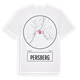White t-shirt med Persberg t-shirt