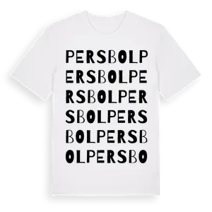 Persbol ordlek t-shirt – ekologisk bomull t-shirt från Pinshirt
