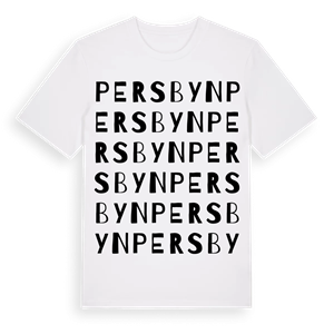 Persbyn ordlek t-shirt – ekologisk bomull t-shirt från PinShirt