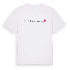 Perstorp hjärta t-shirt – ekologisk bomull t-shirt från PinShirt
