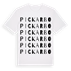 Pickarbo ordlek t-shirt