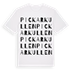 Pickarkullen ordlek t-shirt