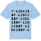Blue Soul t-shirt med Pikenberg ordlek t-shirt