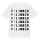 Piludden ordlek t-shirt
