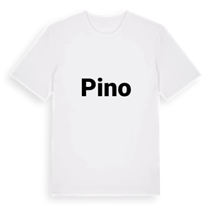 Pino fetstil t-shirt – ekologisk bomull t-shirt från PinShirt