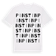 Pinstin ordlek t-shirt