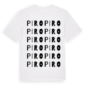Piro ordlek t-shirt – ekologisk bomull t-shirt från Pinshirt