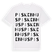 Piskenhus ordlek t-shirt