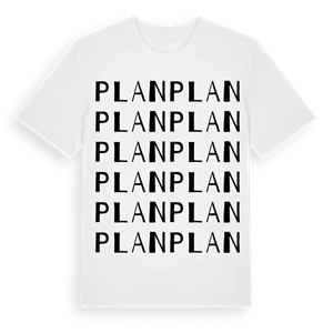 Plan ordlek t-shirt – ekologisk bomull t-shirt från PinShirt