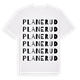 Planerud ordlek t-shirt