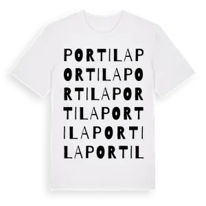 Portila ordlek t-shirt – ekologisk bomull t-shirt från Pinshirt