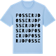 Blue Soul t-shirt med Posserud ordlek t-shirt
