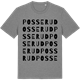 Mid Heather Gray t-shirt med Posserud ordlek t-shirt