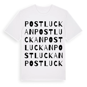 Postluckan ordlek t-shirt – ekologisk bomull t-shirt från Pinshirt