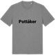 Mid Heather Gray t-shirt med Pottåker fetstil t-shirt
