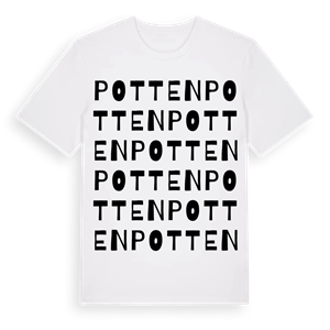 Potten ordlek t-shirt – ekologisk bomull t-shirt från Pinshirt