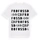 Profossdammen ordlek t-shirt