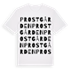 Prostgården ordlek t-shirt