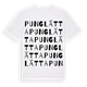Punglätta ordlek t-shirt