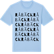Blue Soul t-shirt med Råbäck ordlek t-shirt