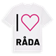 Jag älskar Råda t-shirt stort tryck