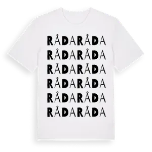 Råda ordlek t-shirt – ekologisk bomull t-shirt från Pinshirt