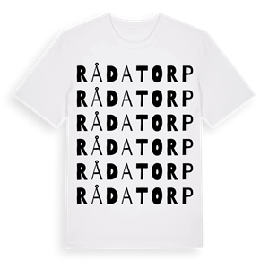 Rådatorp ordlek t-shirt – ekologisk bomull t-shirt från PinShirt