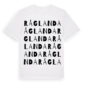 Råglanda ordlek t-shirt – ekologisk bomull t-shirt från PinShirt