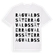 Ragvaldssäter ordlek t-shirt