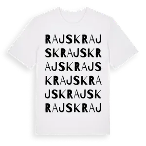 Rajsk ordlek t-shirt – ekologisk bomull t-shirt från Pinshirt