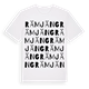 Rämjäng ordlek t-shirt