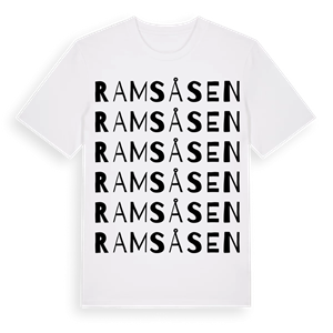 Ramsåsen ordlek t-shirt – ekologisk bomull t-shirt från PinShirt