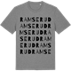 Mid Heather Gray t-shirt med Ramserud ordlek t-shirt