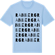 Blue Soul t-shirt med Ranberg ordlek t-shirt