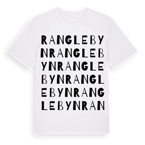 Ranglebyn ordlek t-shirt – ekologisk bomull t-shirt från PinShirt