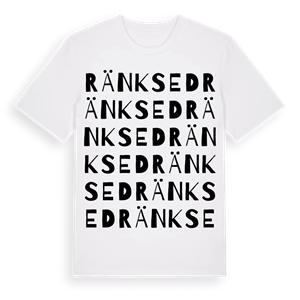 Ränksed ordlek t-shirt – ekologisk bomull t-shirt från PinShirt