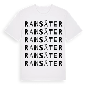 Ransäter ordlek t-shirt – ekologisk bomull t-shirt från PinShirt