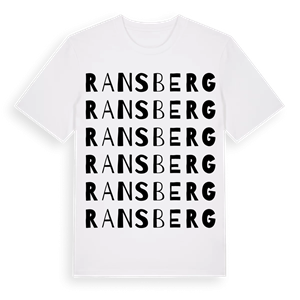 Ransberg ordlek t-shirt – ekologisk bomull t-shirt från PinShirt