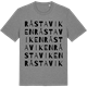 Mid Heather Gray t-shirt med Råstaviken ordlek t-shirt