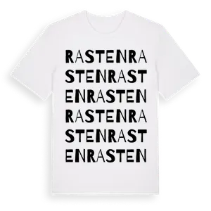 Rasten ordlek t-shirt – ekologisk bomull t-shirt från Pinshirt
