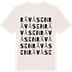 Vintage White t-shirt med Rävåsen ordlek t-shirt